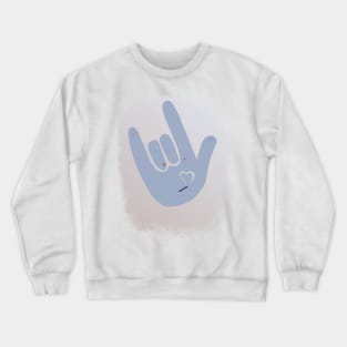 ASL I Love You Crewneck Sweatshirt